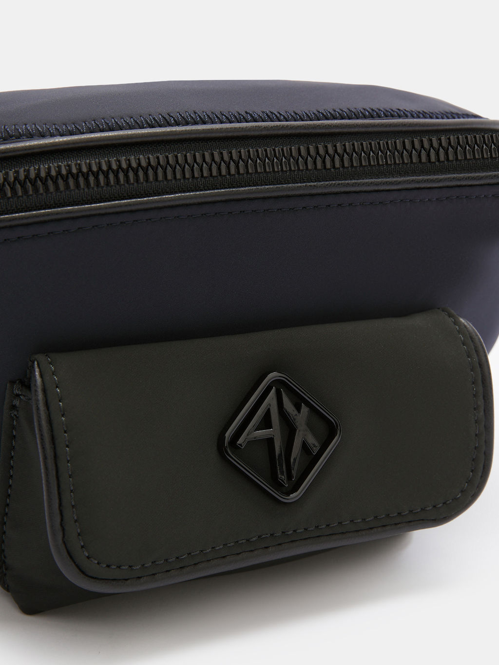 Мужская поясная сумка ARMANI EXCHANGE SAN FRANCISCO Артикул 4212336, темно-синий  фото 3