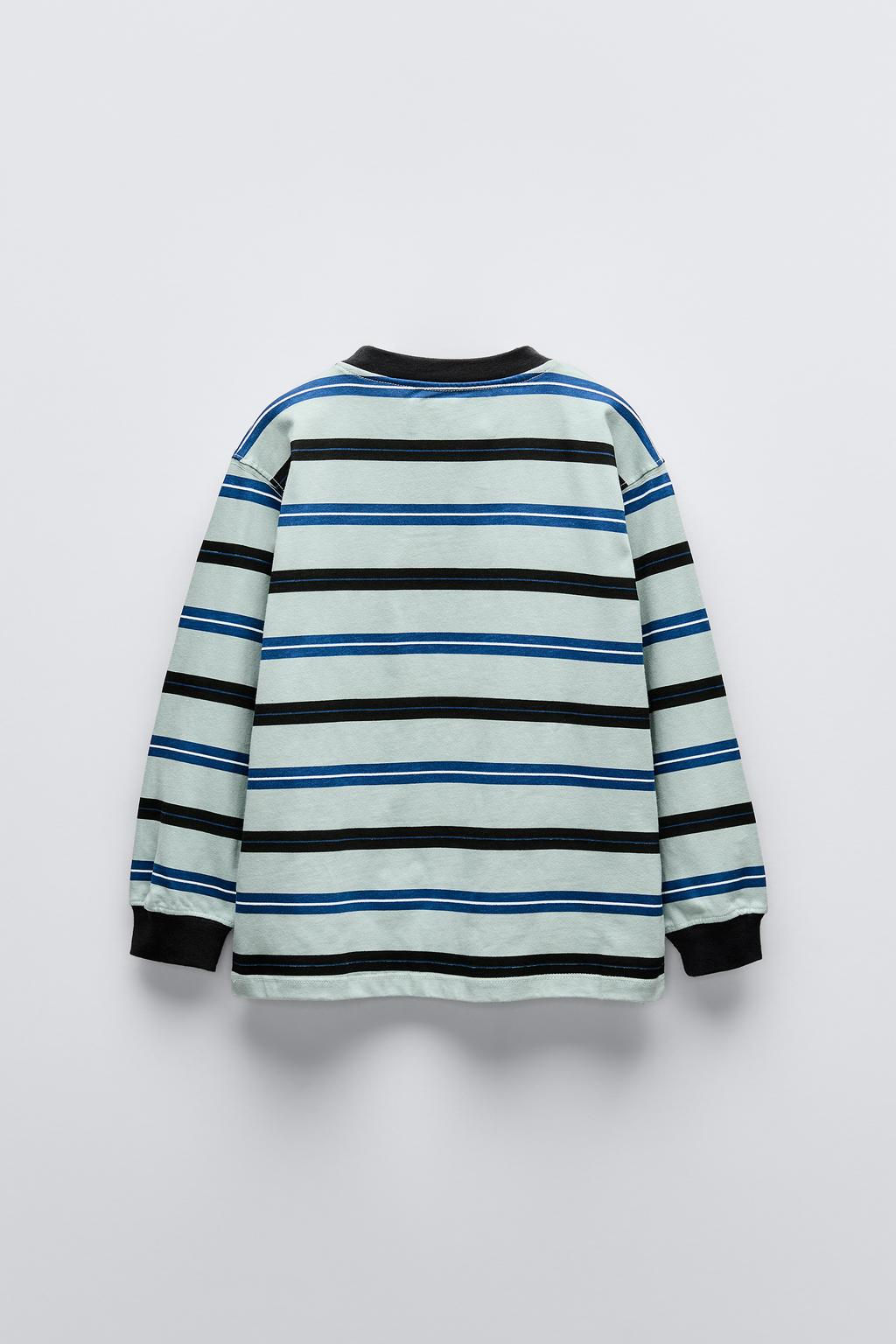 STRIPE PATCH T-SHIRTS - Zara фото 3