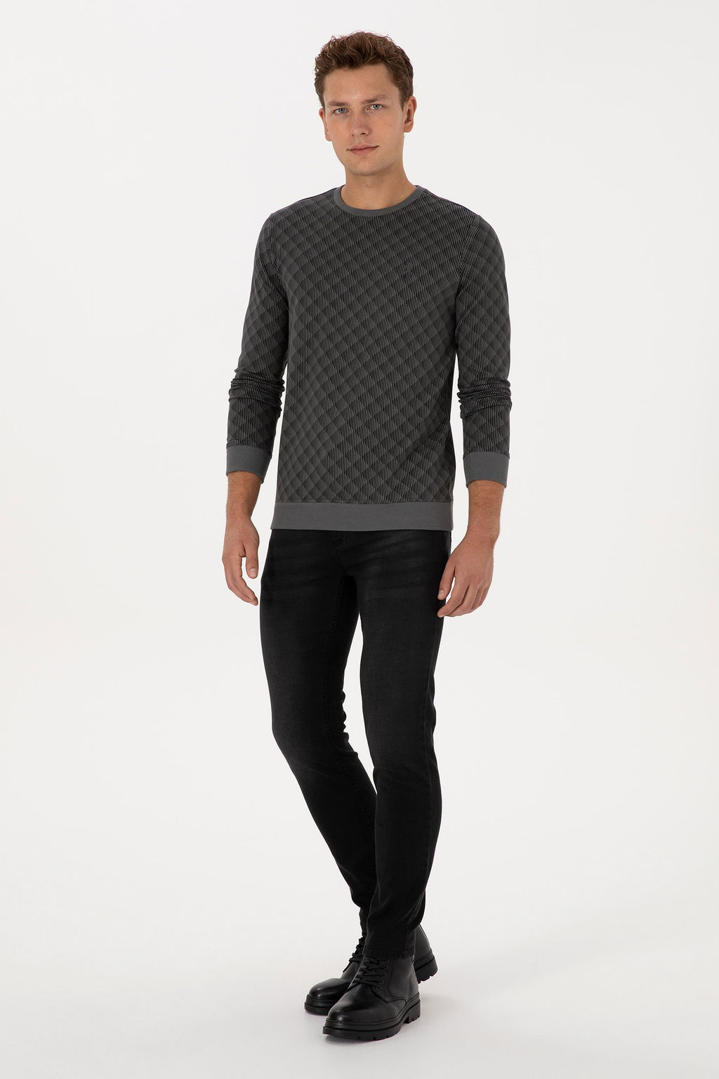 Erkek Antrasit Sweatshirt - U.s. polo assn фото 4