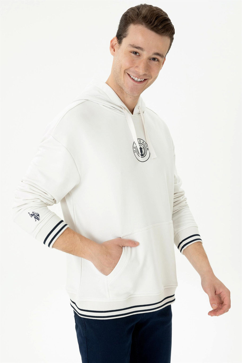 Мужская толстовка с камнем - U.s. polo assn фото 3