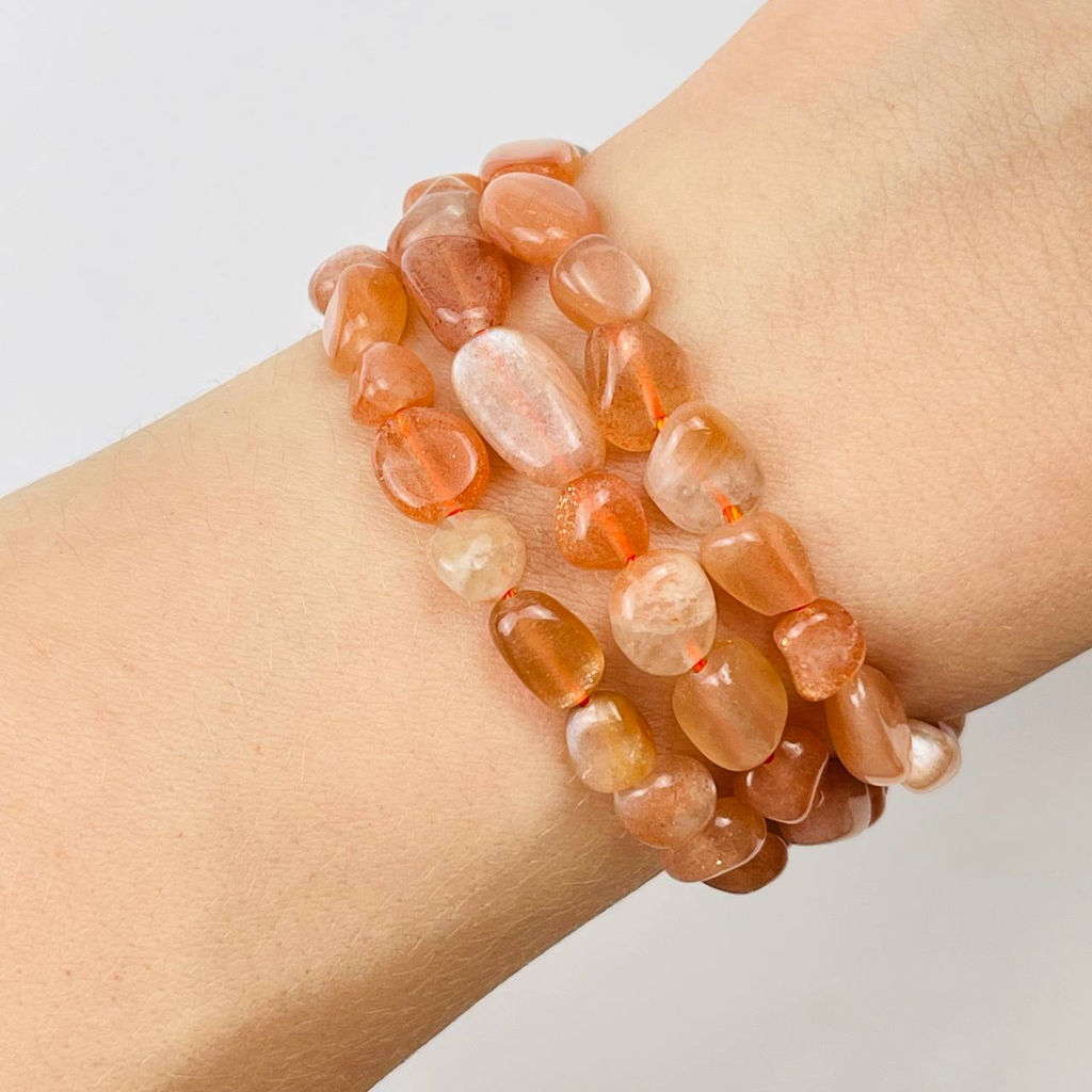 Бусины для украшений из Лунного камня