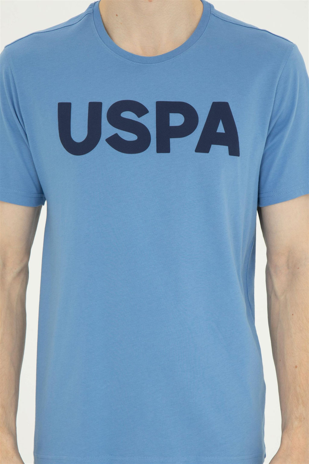 Мужская темно-синяя базовая футболка - U.s. polo assn фото 6