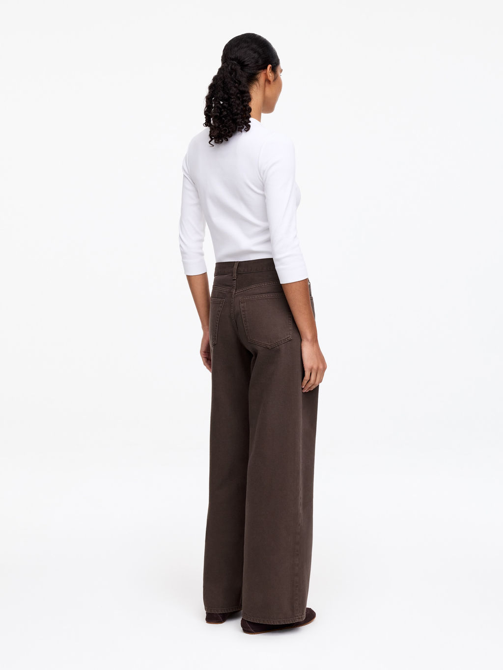 Vaqueros wide loose CLOUD - H&m фото 4