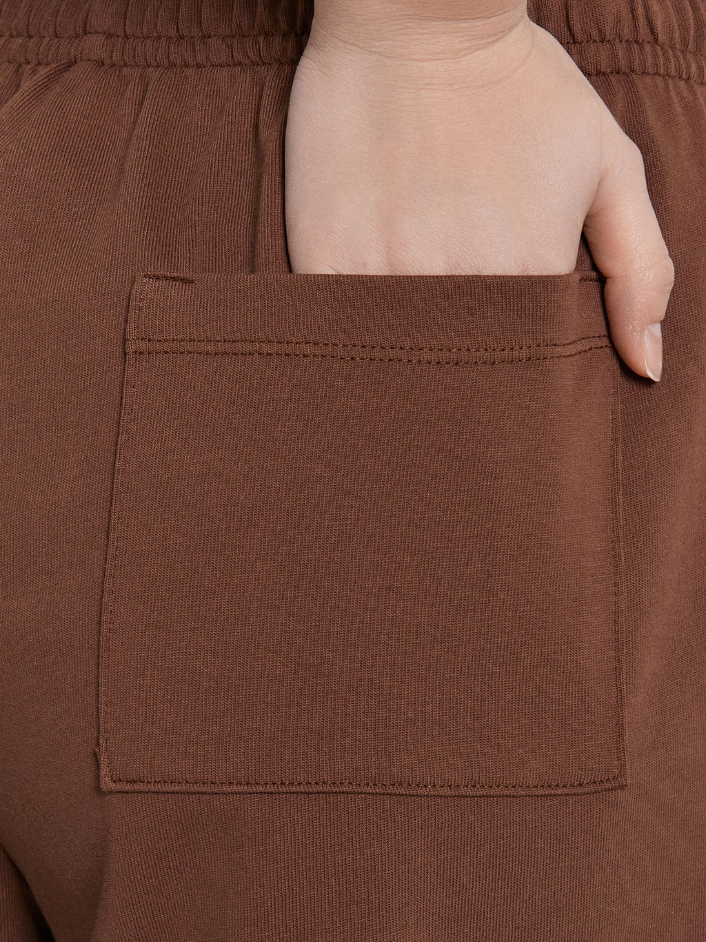 Шорты женские коричневые шоколад 132378 - Mark formelle фото 6