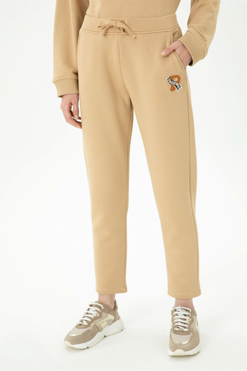 Женские спортивные штаны песочного цвета Неожиданная скидка в корзине - U.s. polo assn фото 2
