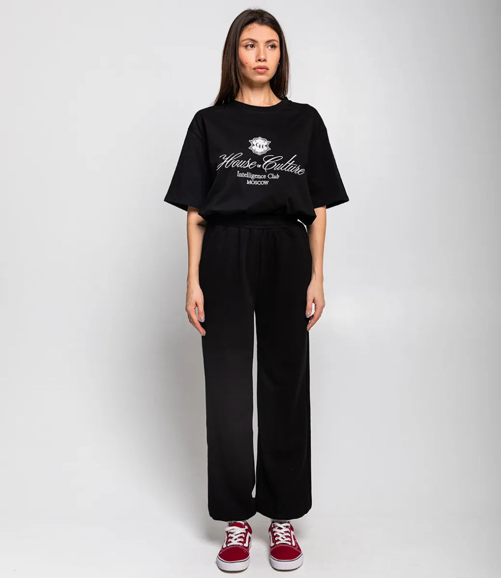 Спортивные брюки #БШ1660-1, чёрный