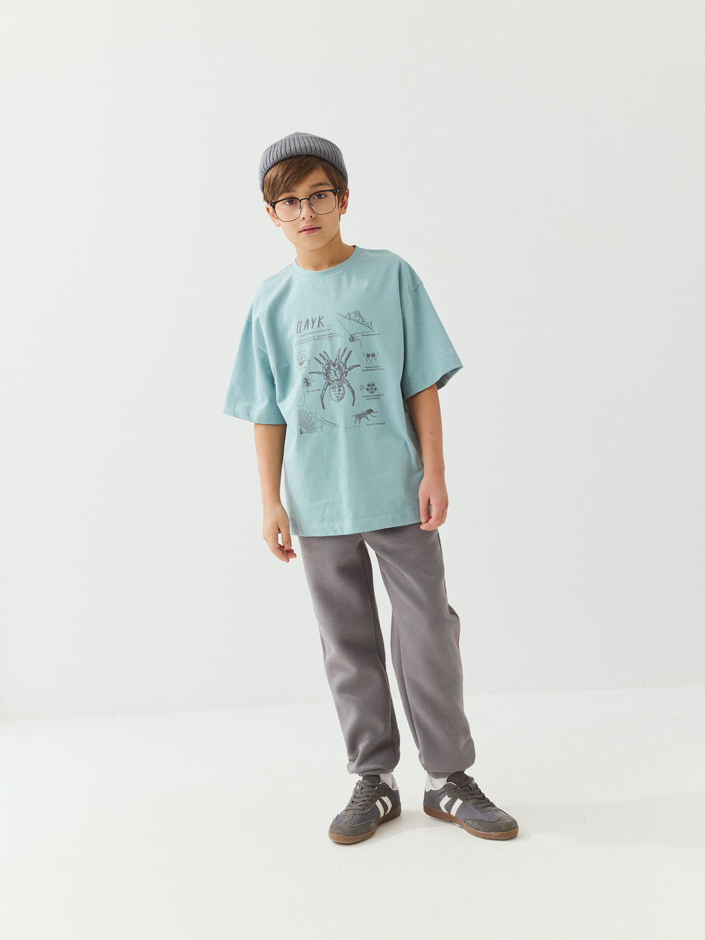 Футболка оверсайз Турмалин с принтом 7+ - Bungly фото 4