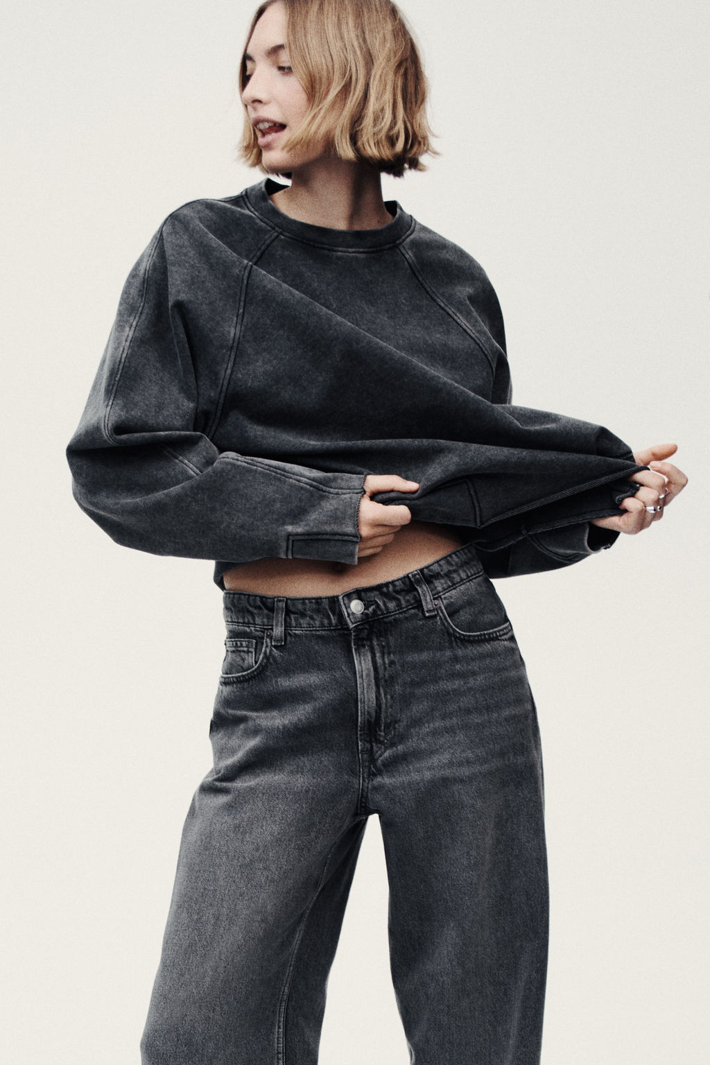 Baggy Regular Waist Jeans - H&m фото 6