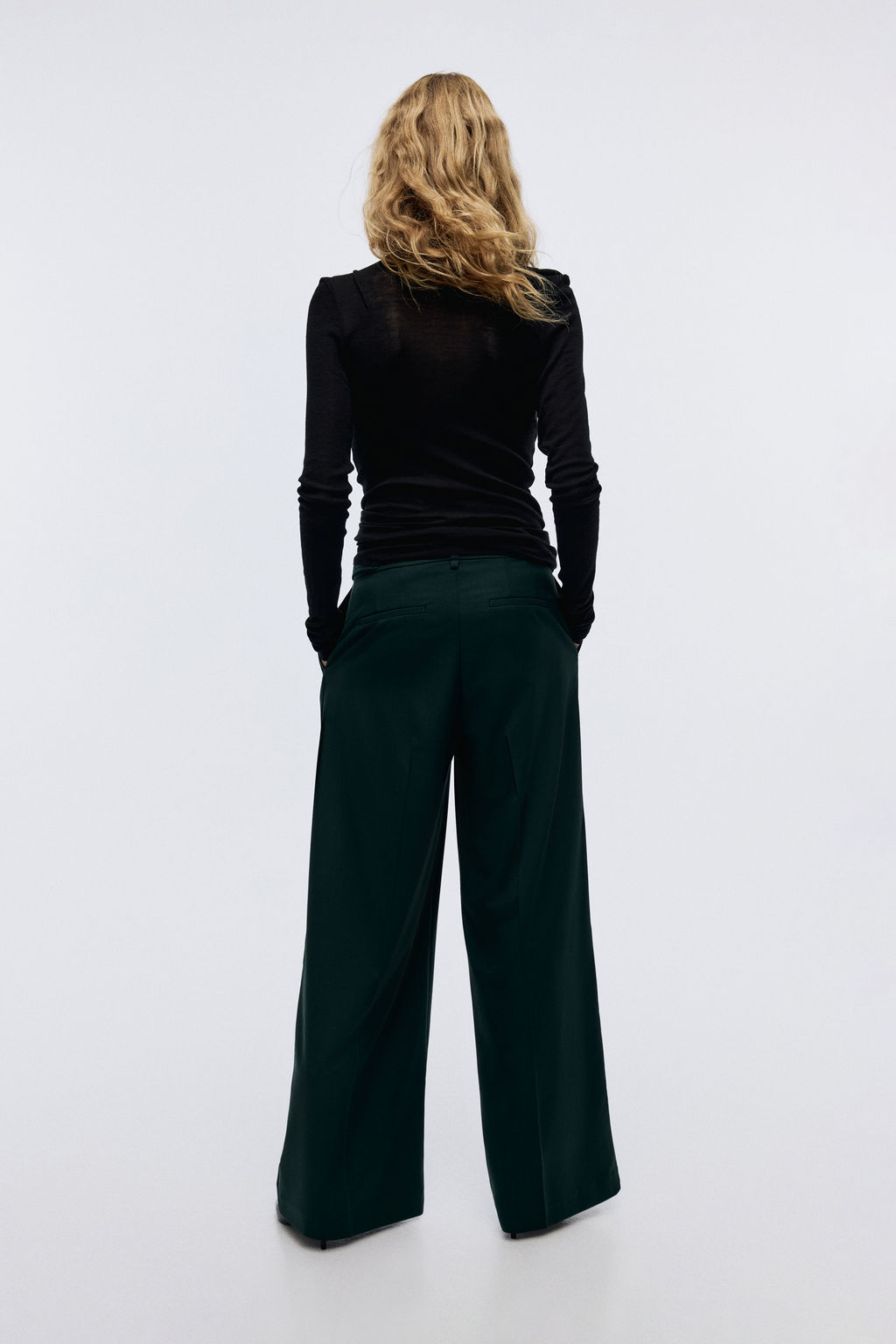 Pantal?n sastre amplio - H&m фото 5