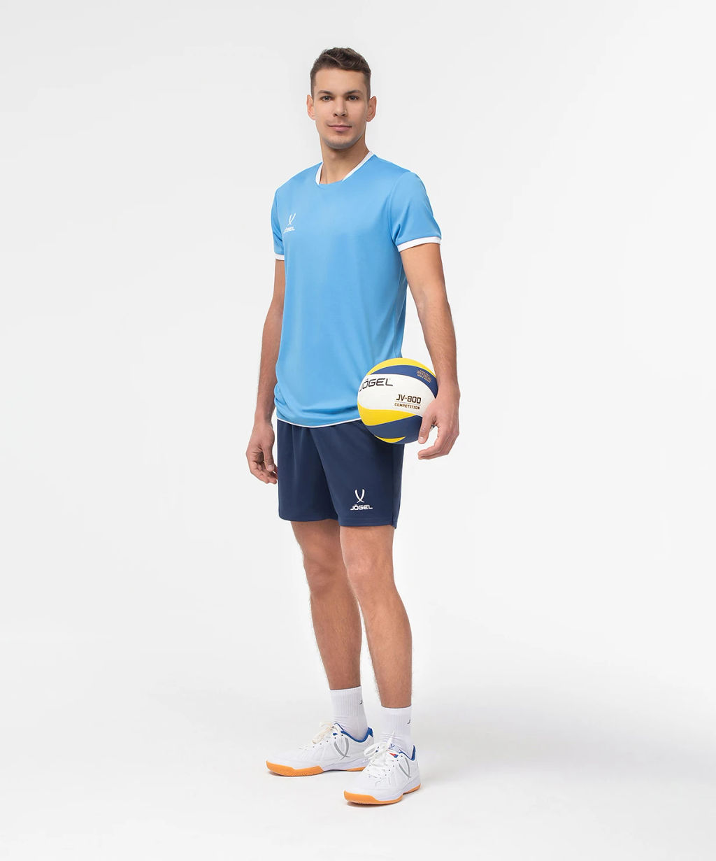 Футболка волейбольная JOGEL CAMP, бирюзовый  фото 5