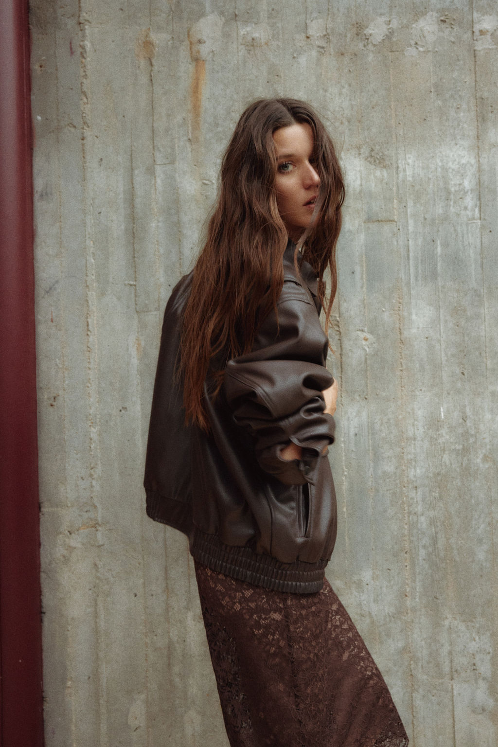 Falda de tubo en encaje - H&m фото 3