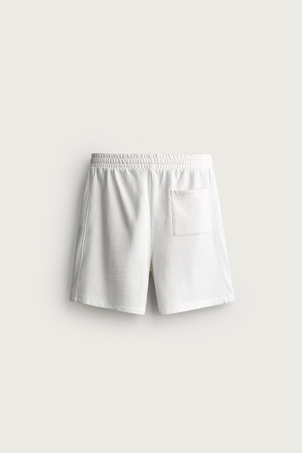 BERMUDA JOGGER B?SICA LAVADA / Blanco - Zara фото 11