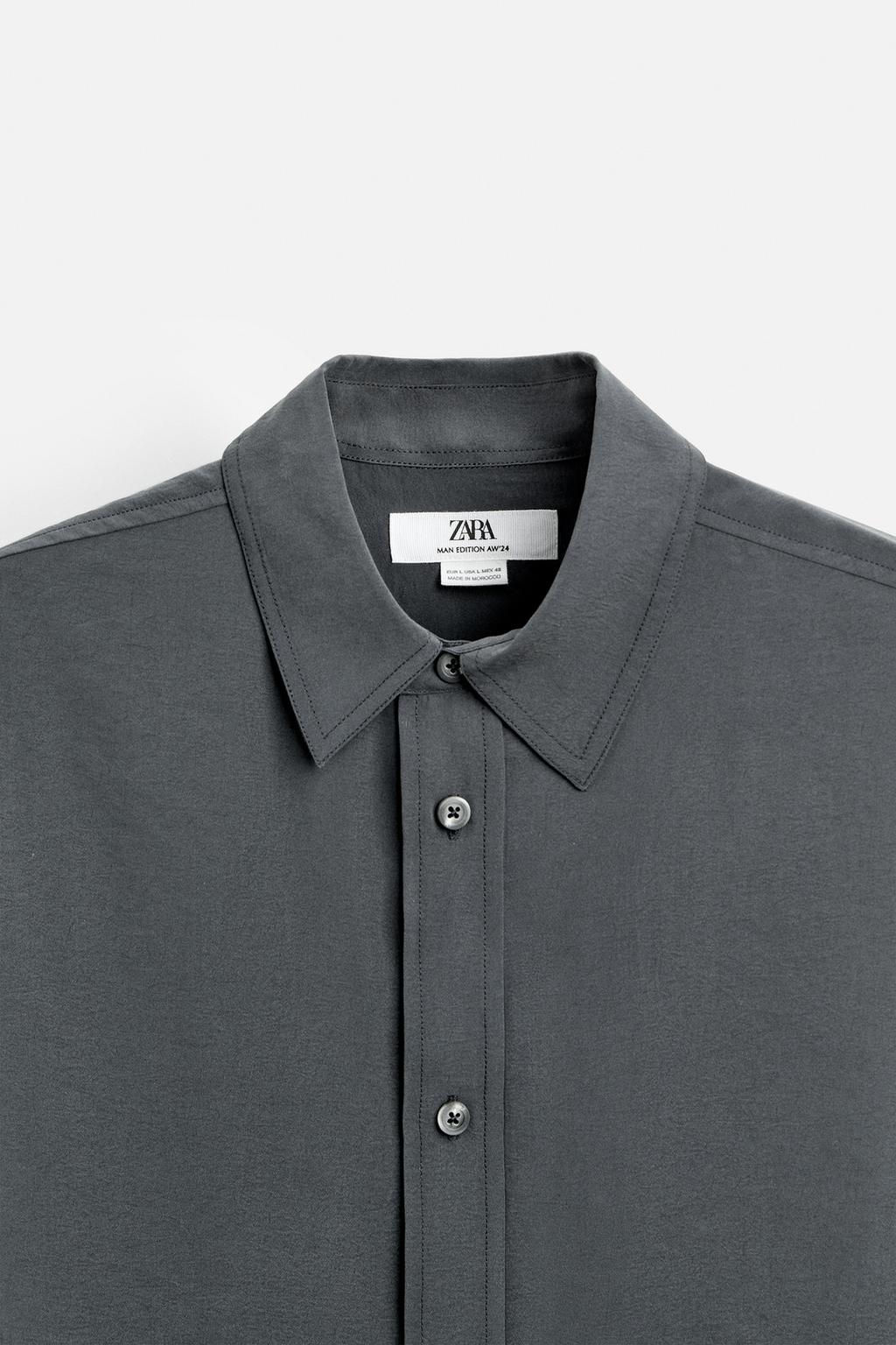 FLOWING SHIRT - LIMITED EDITION - Zara фото 8