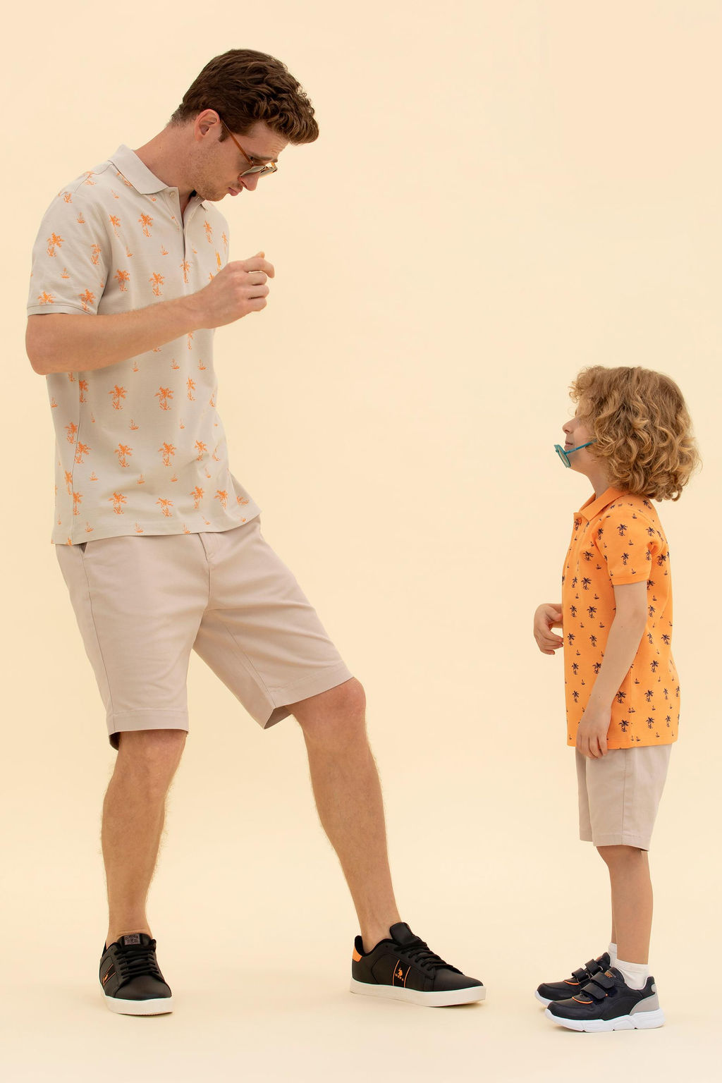 U. S. Polo Assn Мужская футболка с воротником-поло Stone - U.s. polo assn фото 2