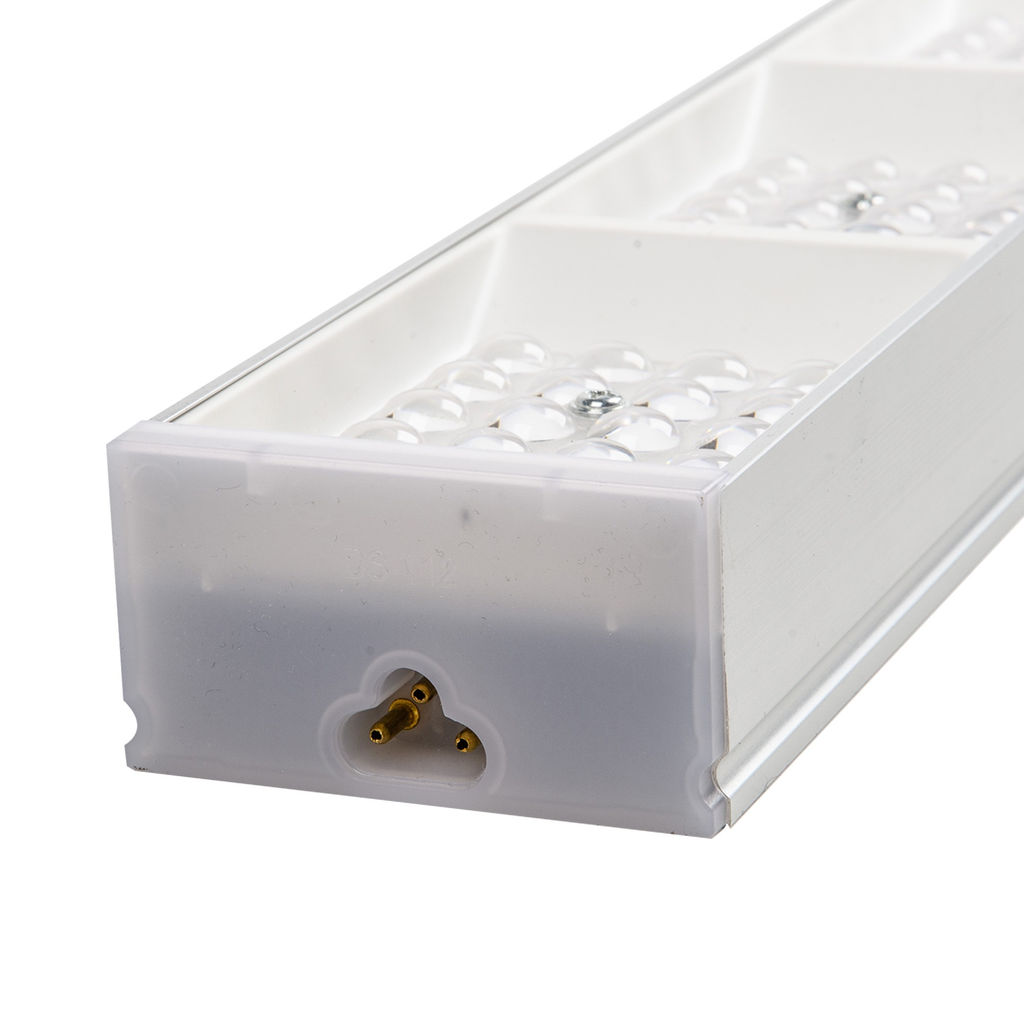 ULO-EL120B-100W/4000K/K SILVER LINKABLE Светильник светодиодный накладной, соединяемый. Белый свет (4000K). Корпус серебристый. Угол 60 градусов. ТМ Uniel