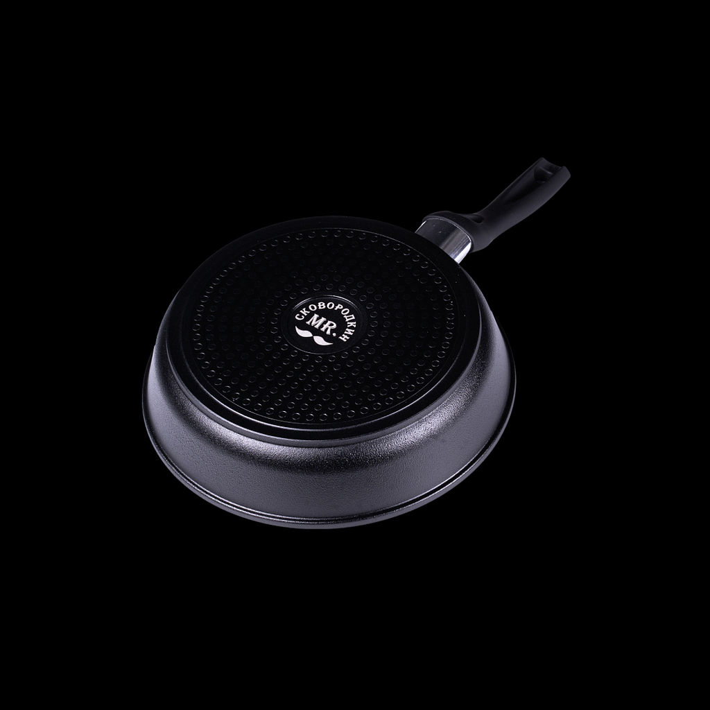 Сковорода индукционная 26 см, черная - Ярославна фото 3