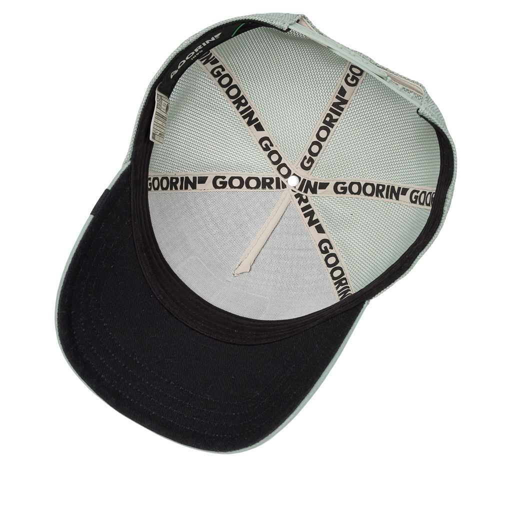 Бейсболка GOORIN BROTHERS арт. 101-2262 (светло-зеленый / черный) фото 2