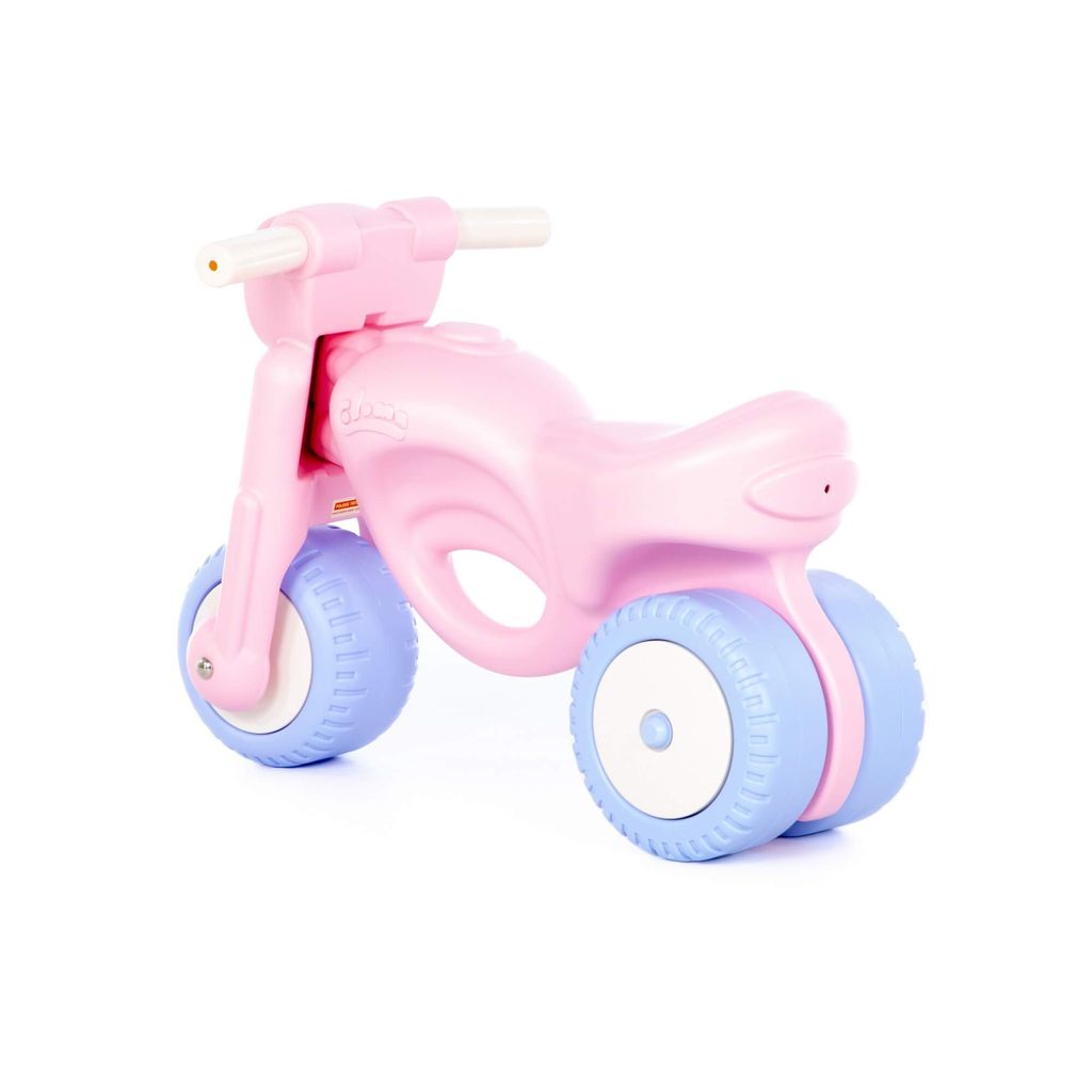 Каталка-мотоцикл Мини-мото сафари (розовая) - Полесье фото 3