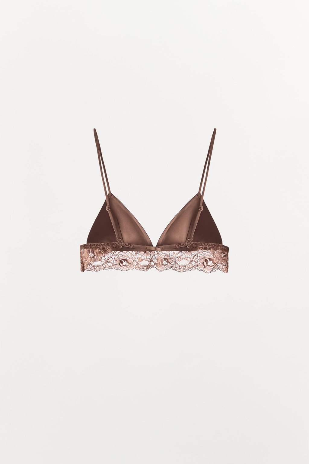 BRALETTE WITH POLYAMIDE LACE - Zara фото 4