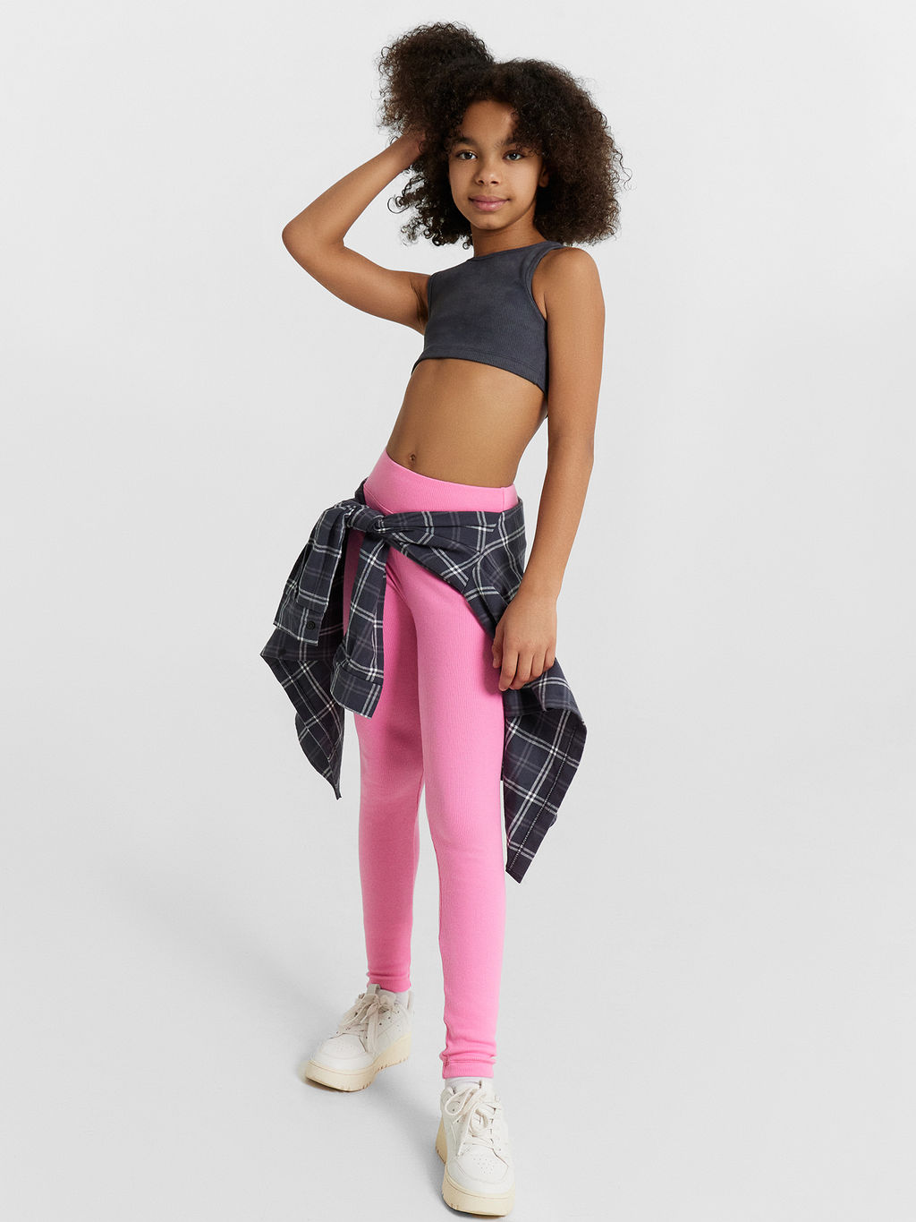 Легинсы для девочек розовые - Mark formelle фото 2