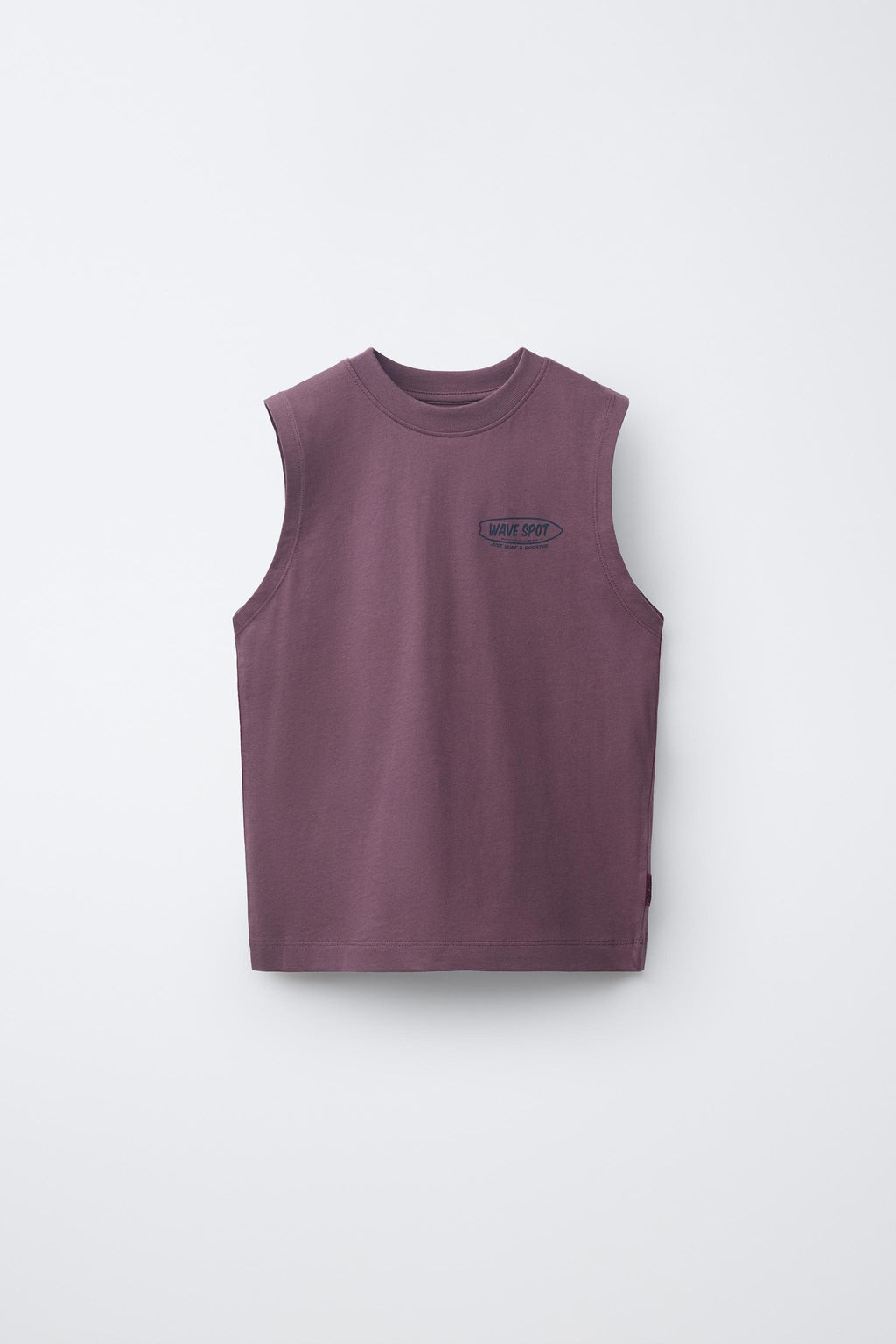 CONJUNTO JOGGING CAMISETA Y BERMUDA TEXTO / malva-sucio