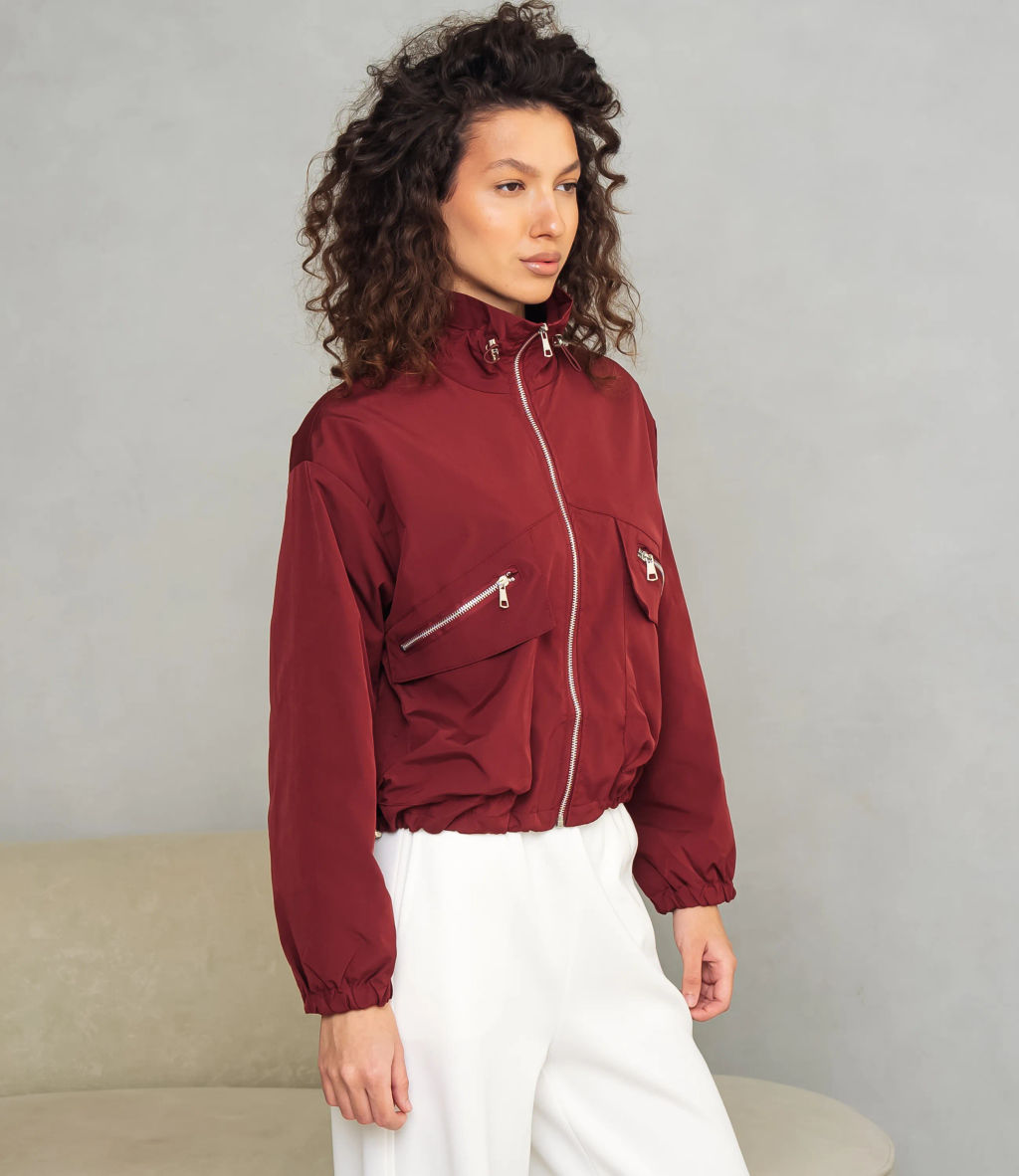 Ветровка #КТ713, бордовый - Dommod фото 2