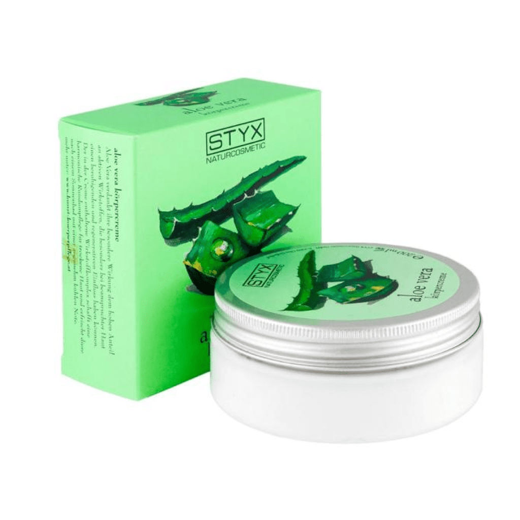 Парфюмированный успокаивающий крем для тела АЛОЭ ВЕРА STYX, 200 мл