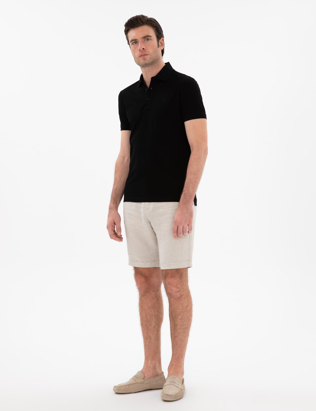 Black Slim Fit Basic T -For - Cacharel фото 4