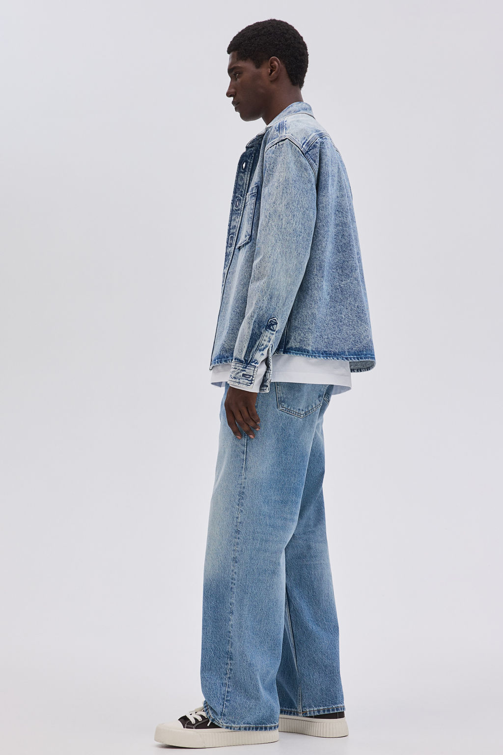 Loose Straight Jeans - H&m фото 10