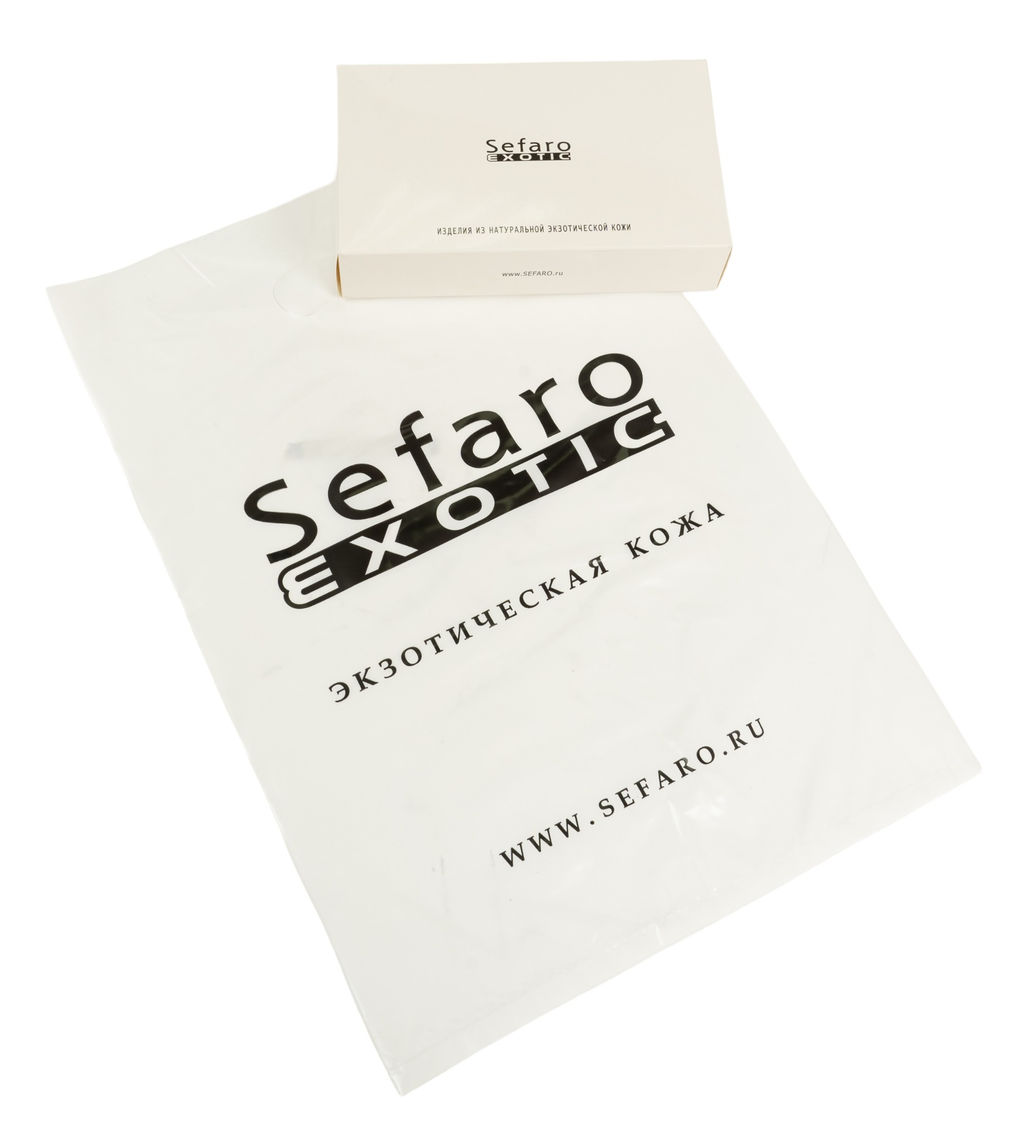 Барсетка - сумочка из кожи крокодила - Sefaro фото 4