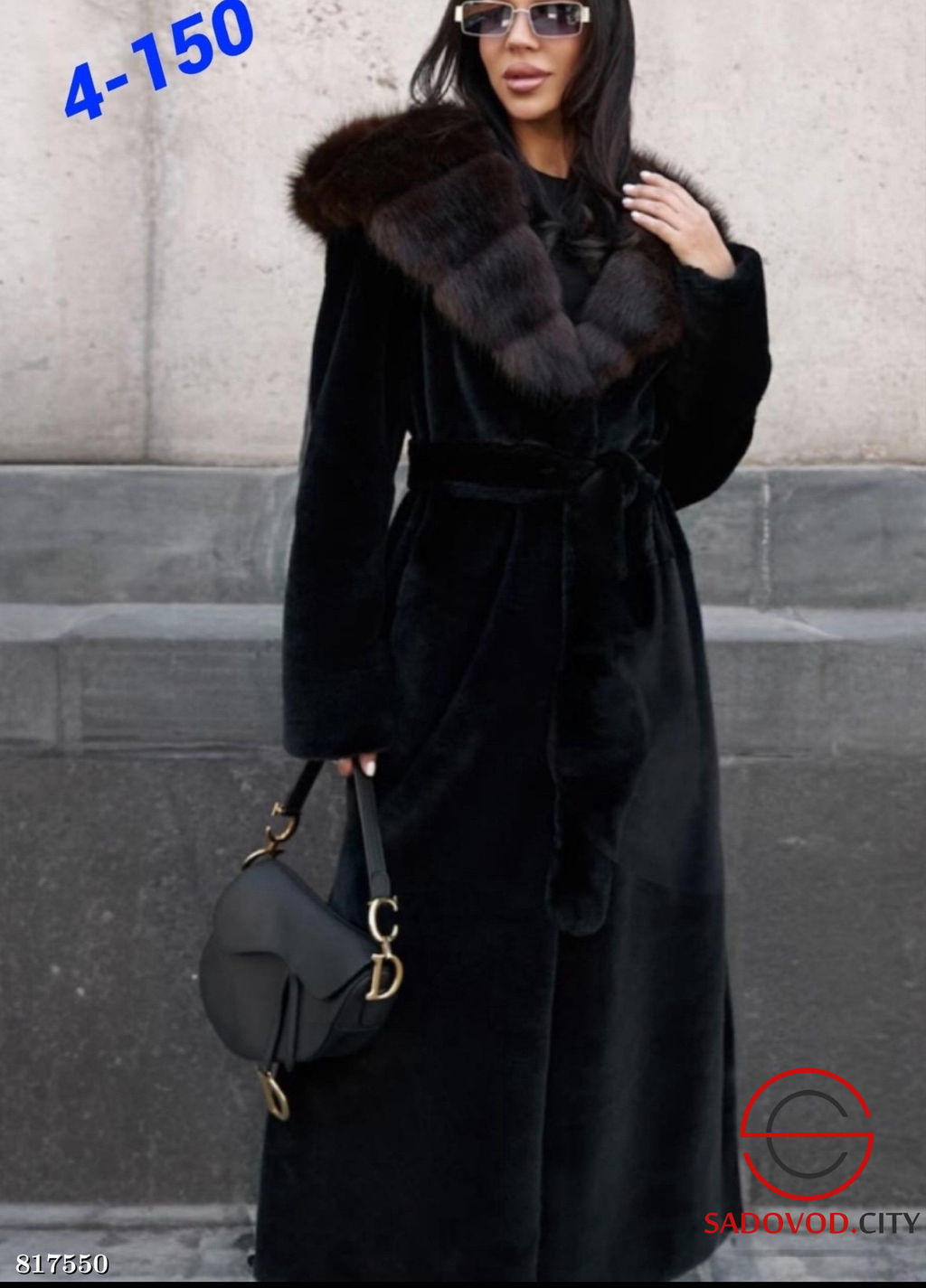 Шуба женская из искусственного меха - Bruno фото 2