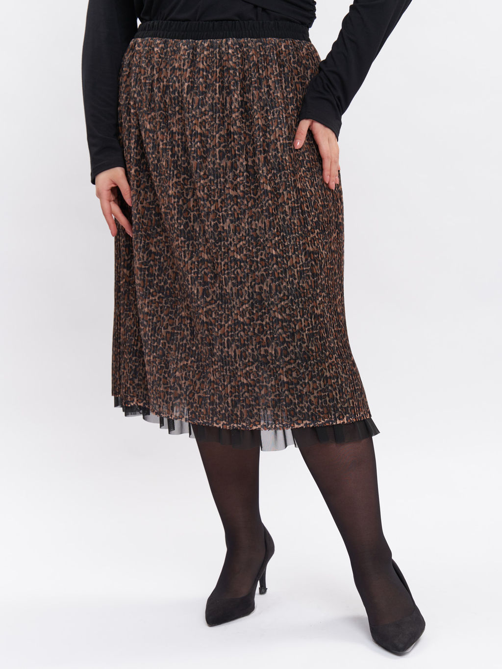 Юбка плиссированная UB25109LEO01