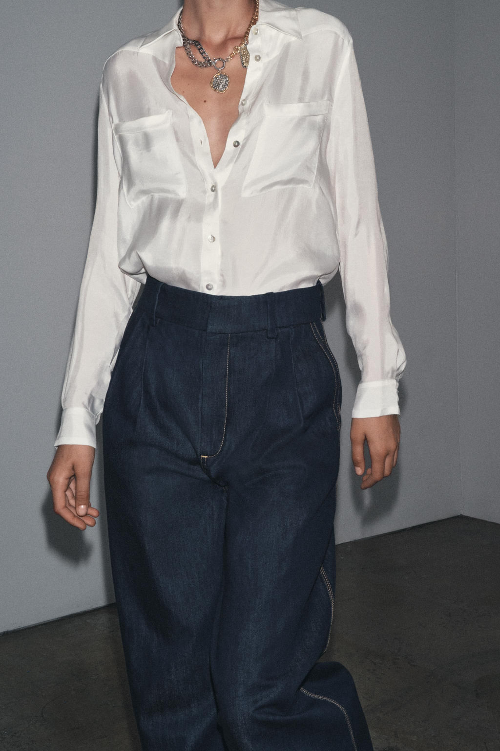 LIMITED EDITION TAILORED SHIRT WITH POCKETS - Zara фото 4
