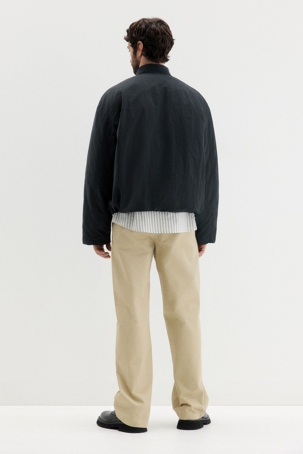 Cazadora bomber de nailon Loose Fit - H&m фото 7