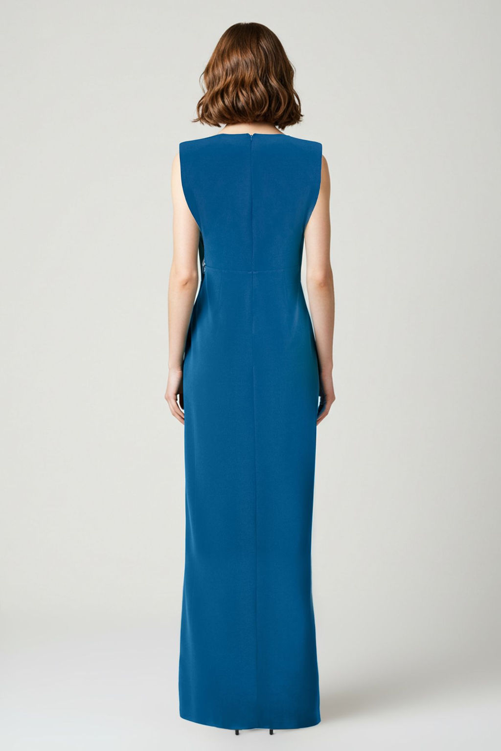 TRENDYOLMILLA Siyah Vucuda Oturan Astars?z Uzun S?k Abiye & Mezuniyet Elbise TPRSS25AE00018  фото 2