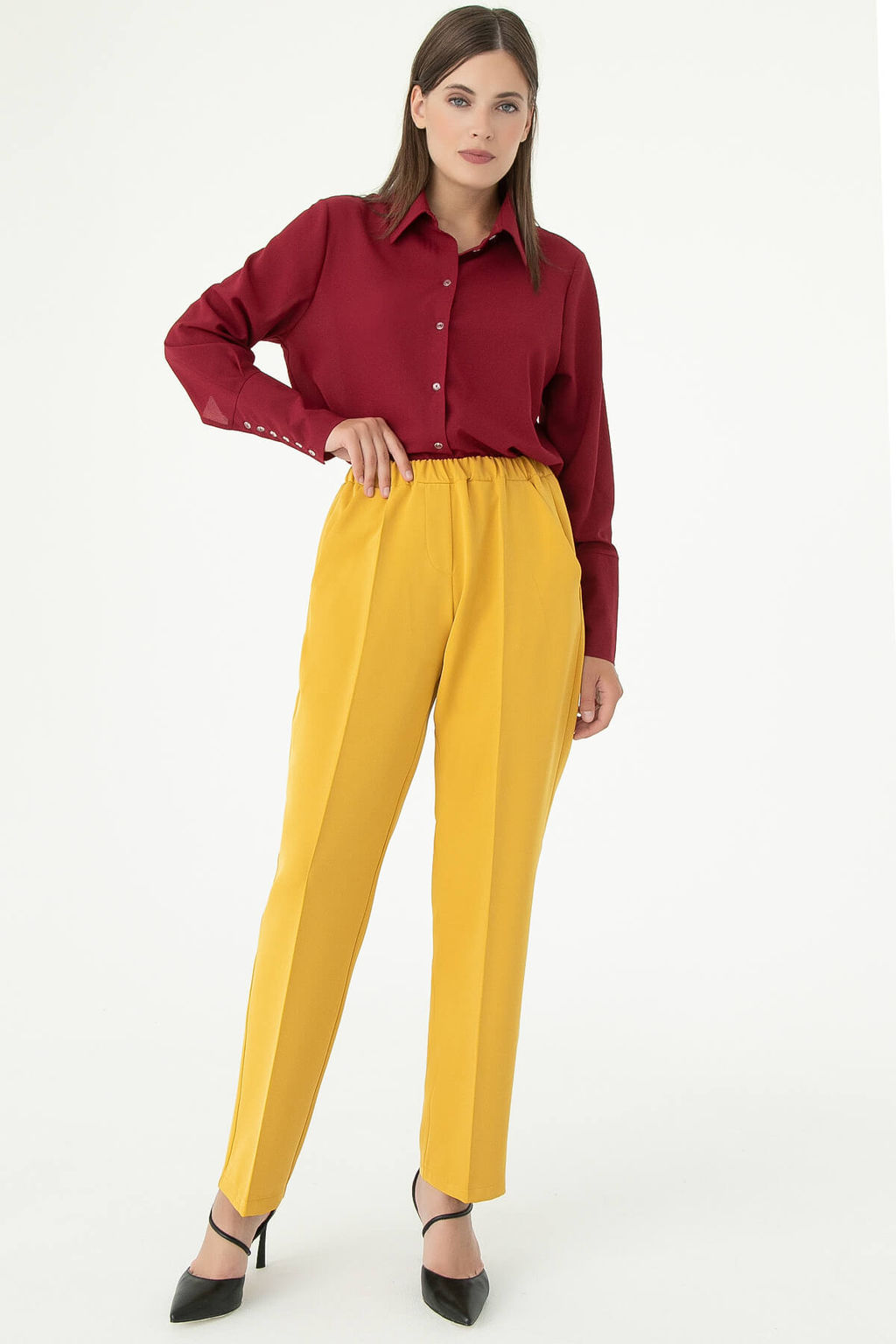 Брюки Арли (манго) Б7139 - Lt collection фото 8