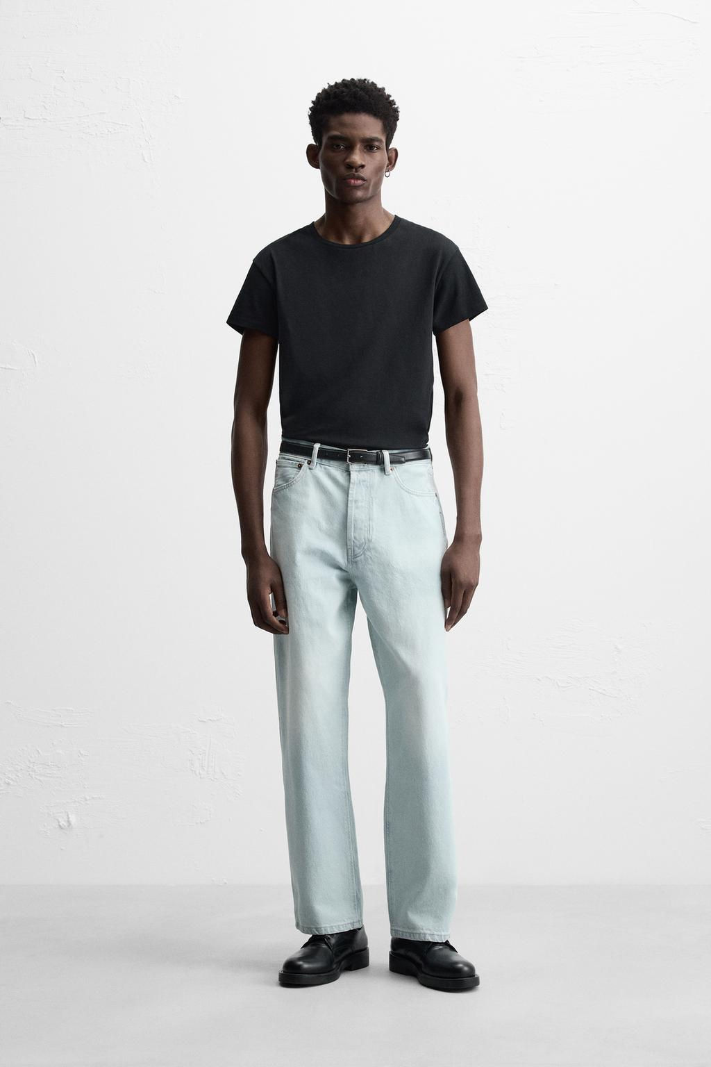 RELAXED STRAIGHT-LEG JEANS - Zara фото 24