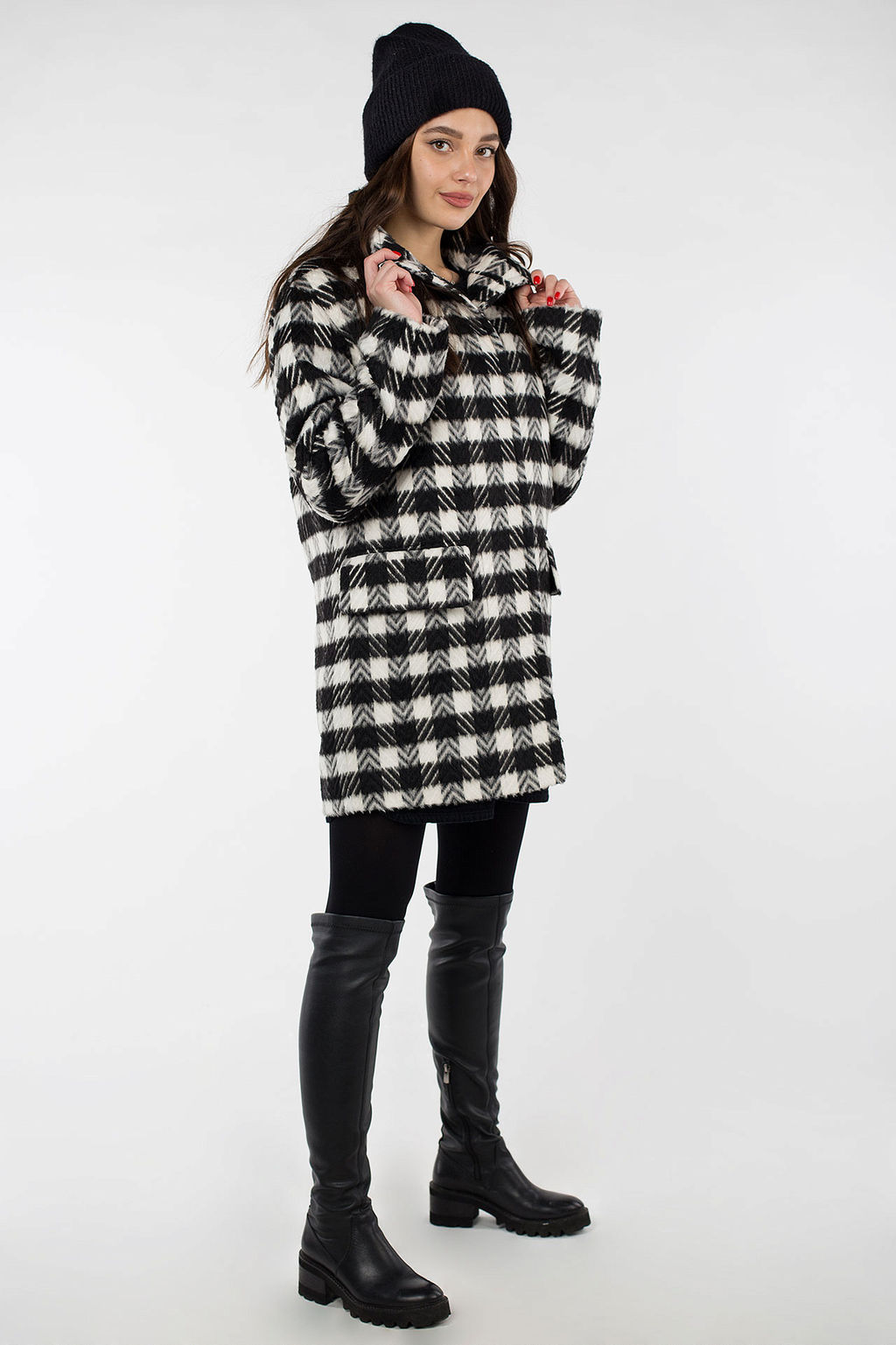 Пальто женское демисезонное - El podio фото 5