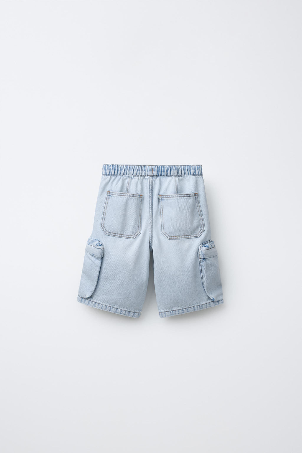BERMUDA DENIM CARGO URBAN / Azul - Zara фото 3