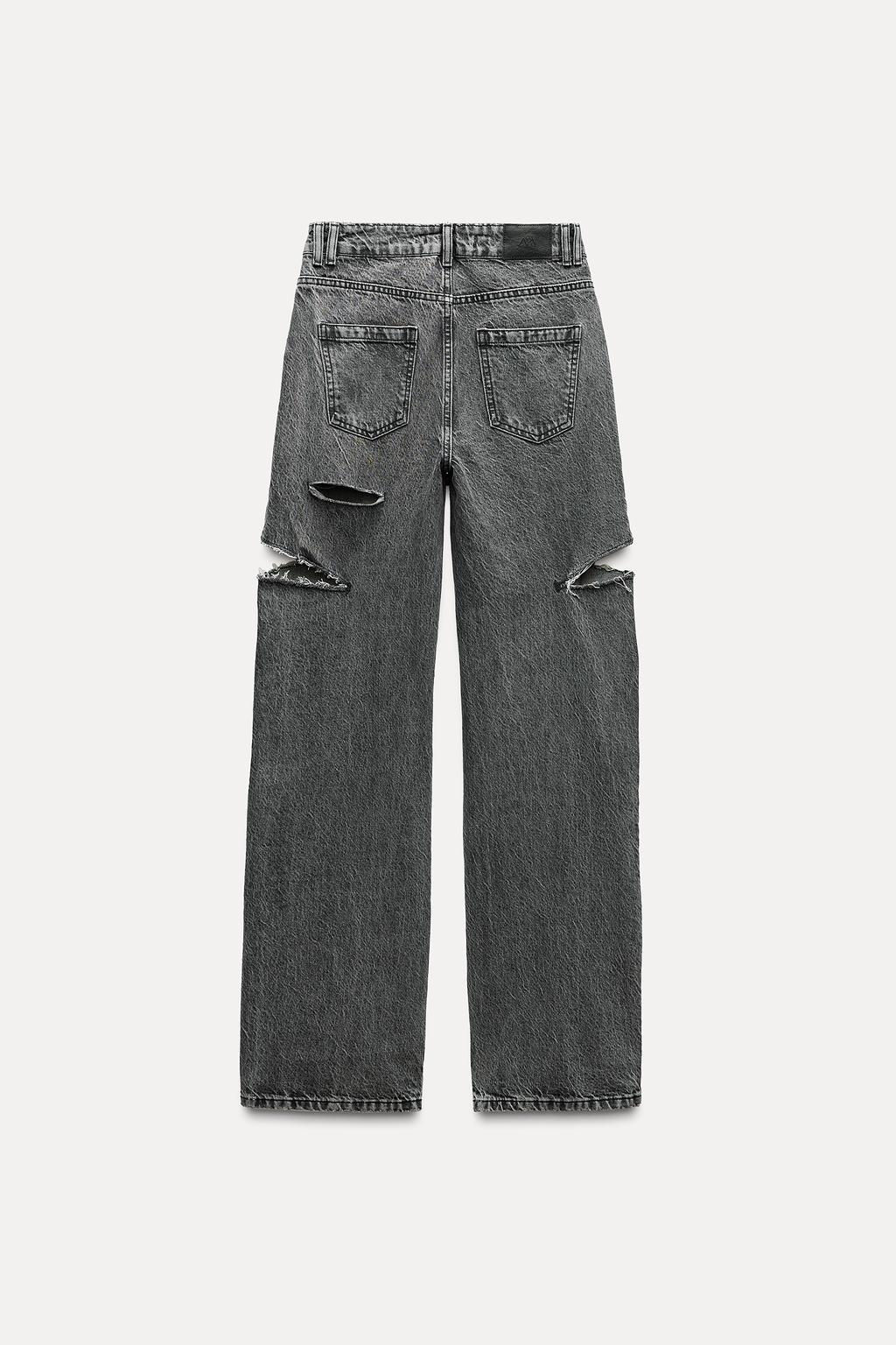 Z1975 MID-RISE STRAIGHT JEANS - Zara фото 6