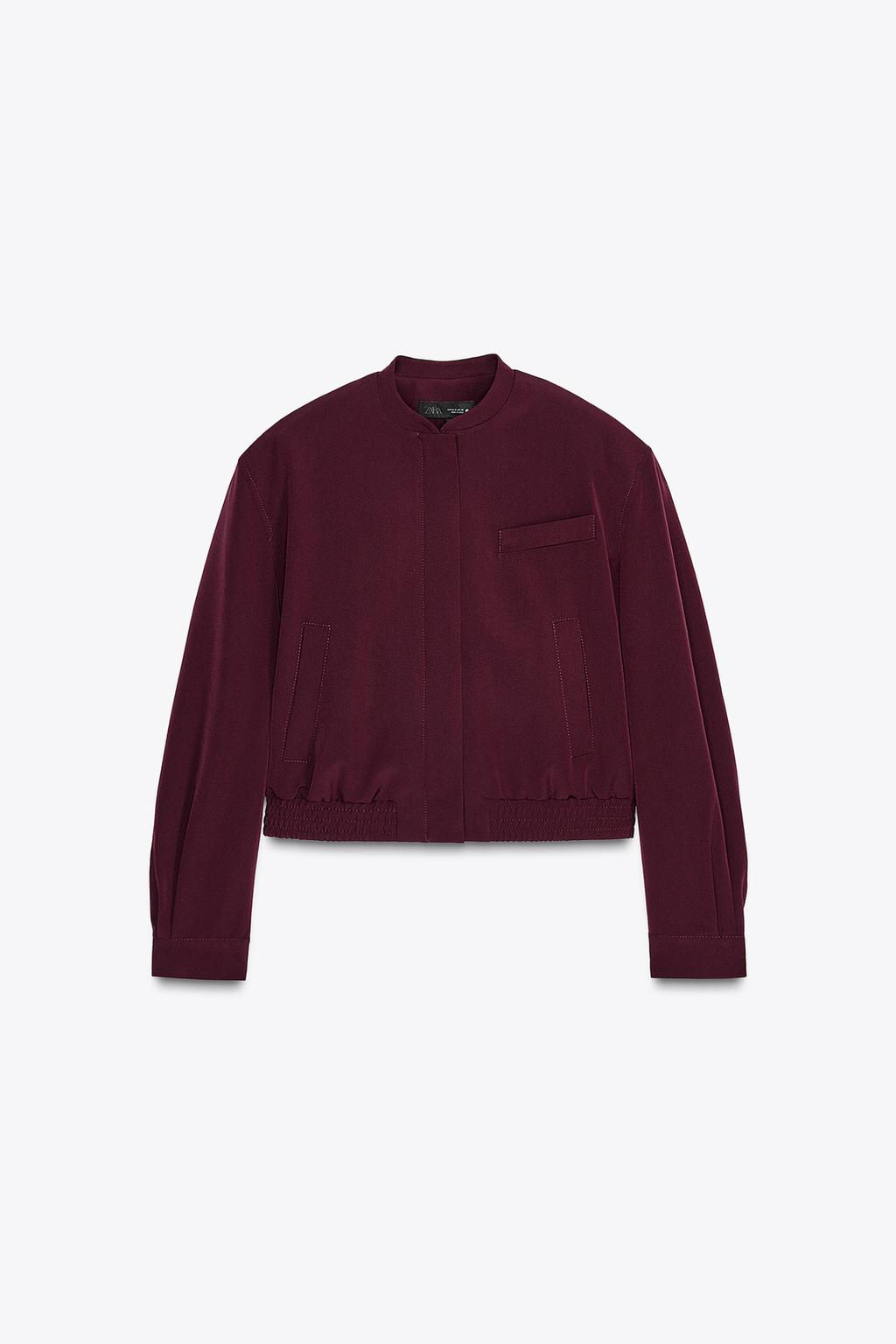 ZW COLLECTION BOMBER JACKET - Zara фото 5