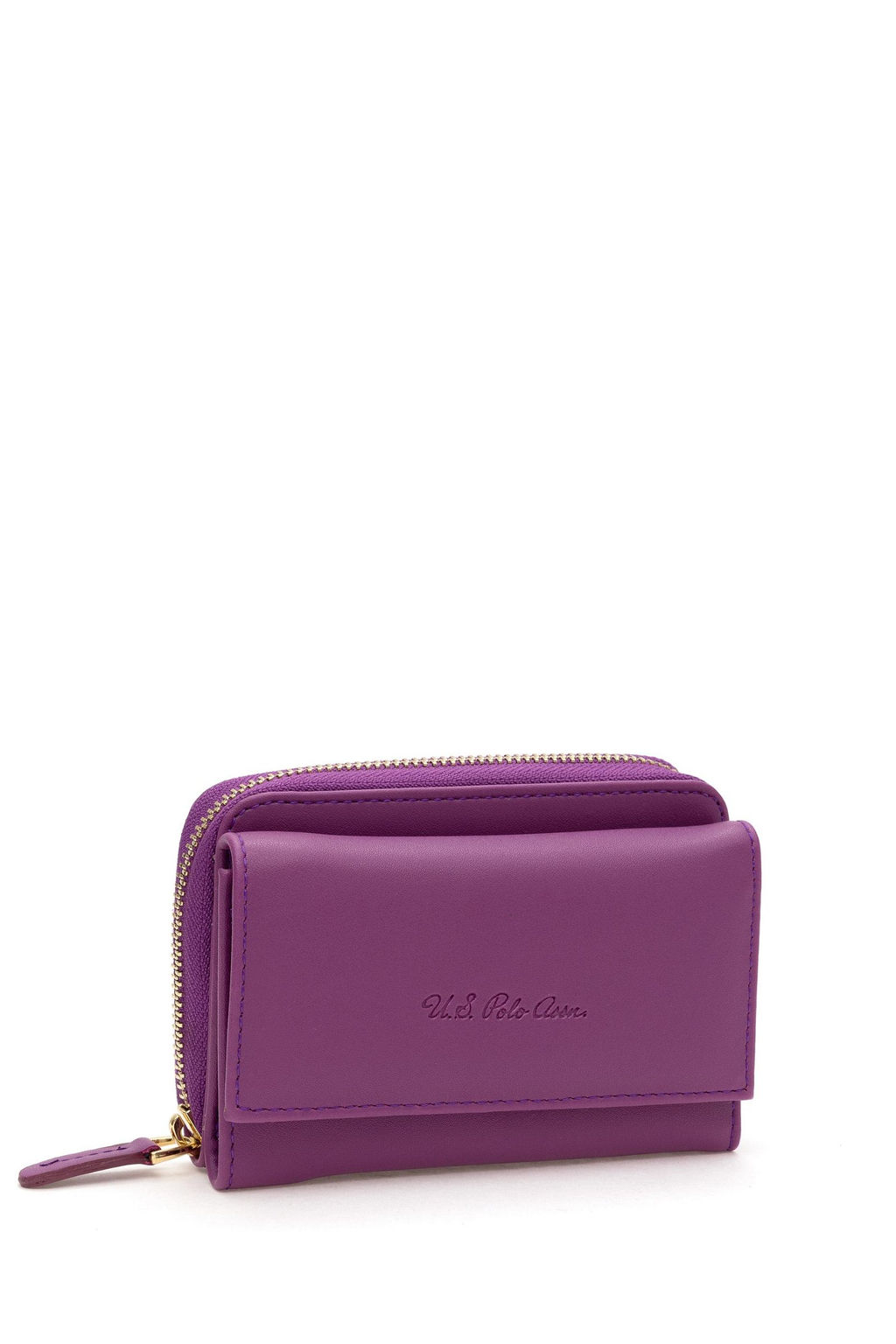 Женский фиолетовый кошелек Неожиданная скидка в корзине - U.s. polo assn фото 2