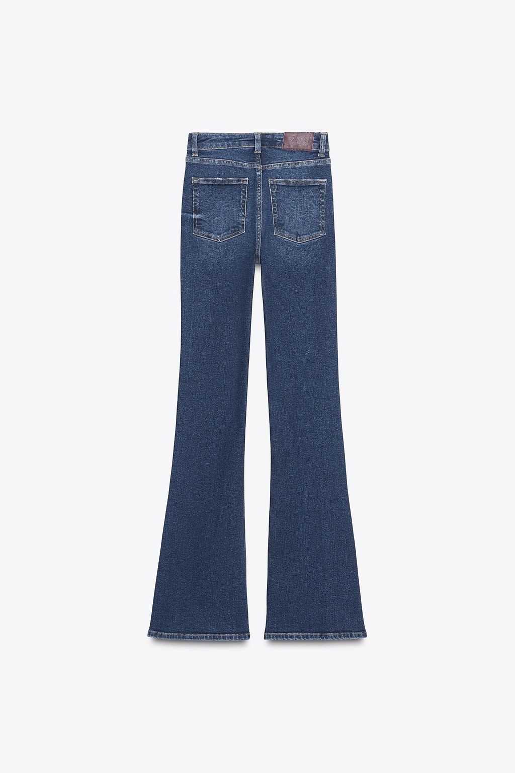 Z.06 HIGH-WAIST FLARE JEANS - Zara фото 8
