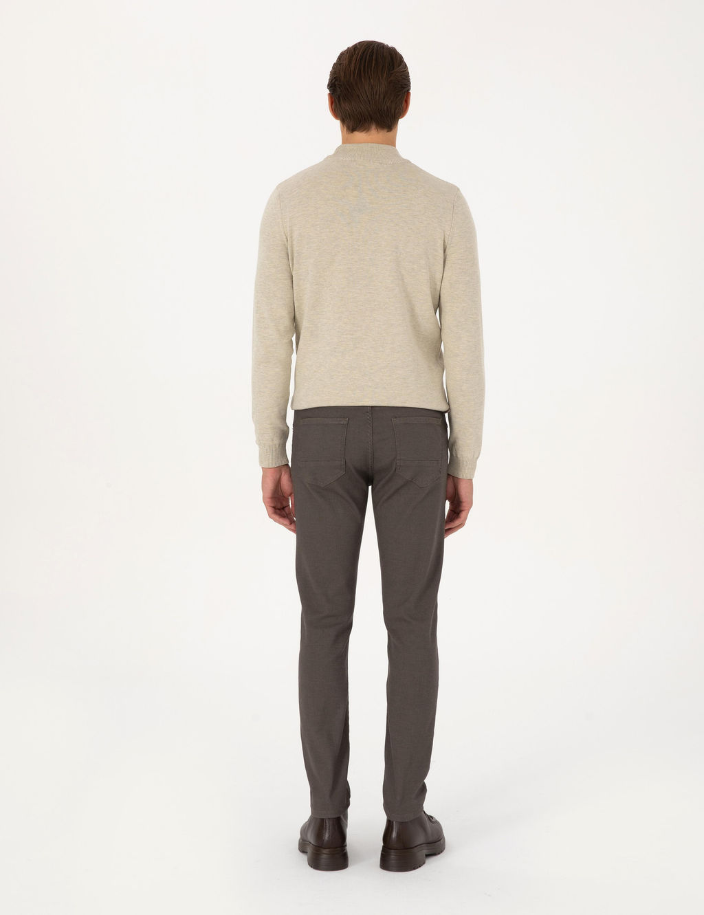 Kahverengi Slim Fit Jean Pantolon - Pierre cardin фото 4