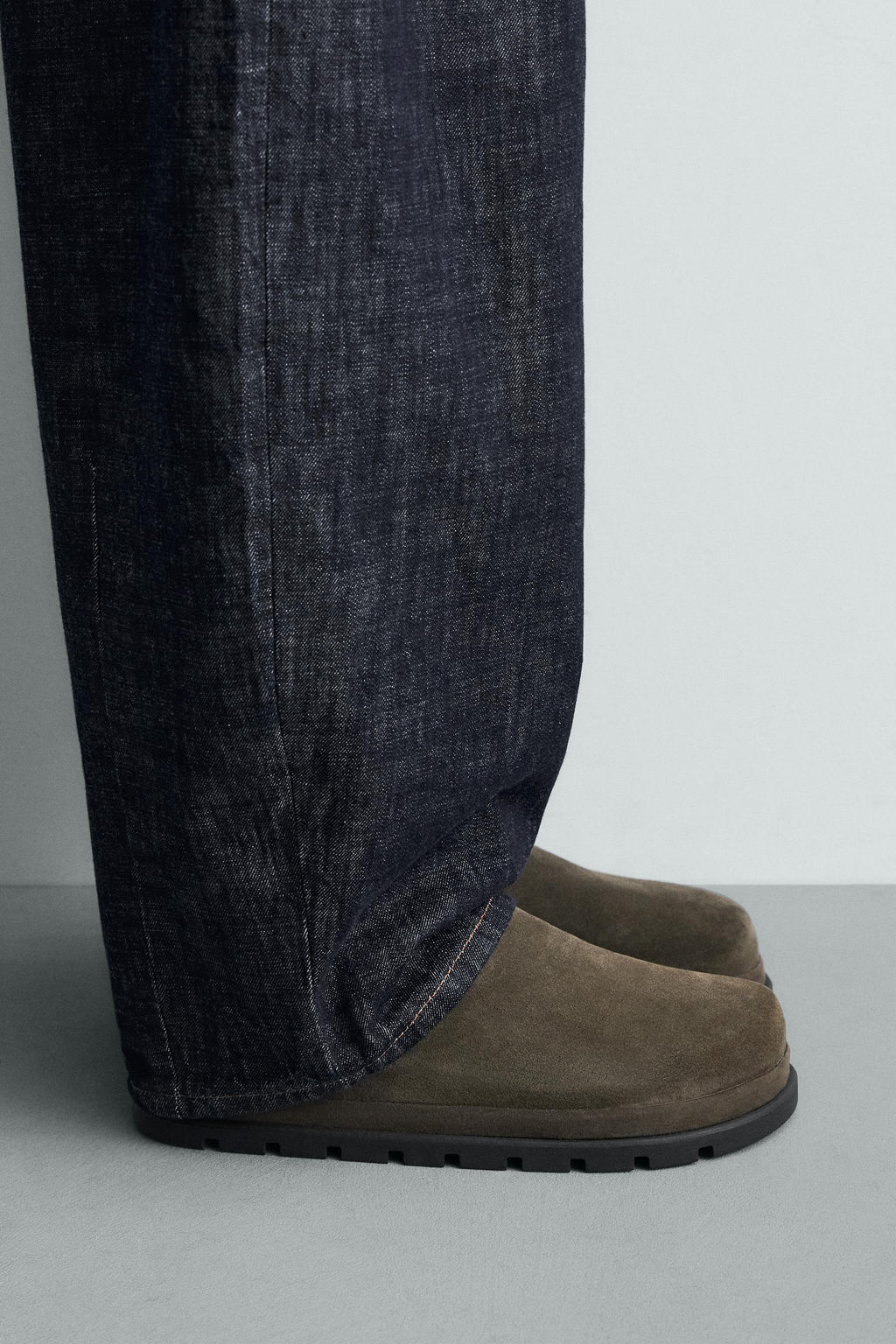 ZUECO PIEL VOLUMEN / Verde - Zara фото 2