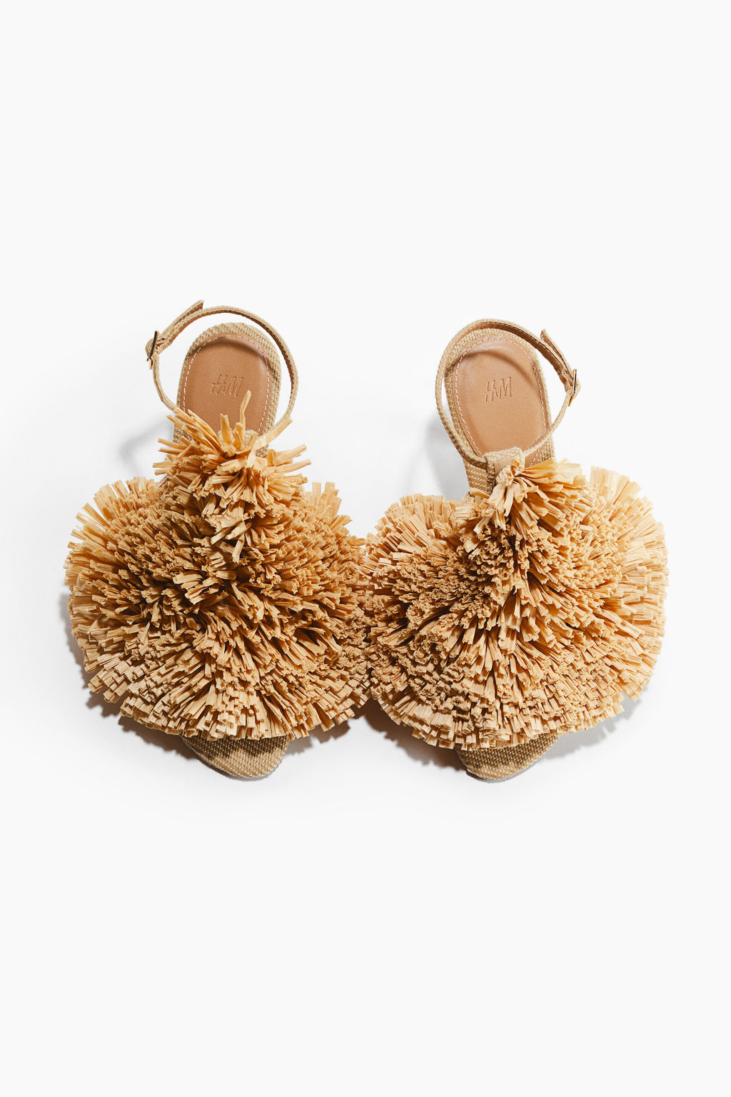Sandalias de tac?n con pomp?n - H&m фото 2