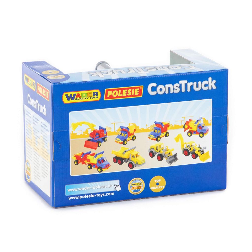 КонсТрак, автомобиль-самосвал (зелёный) (в коробке) - Полесье фото 12