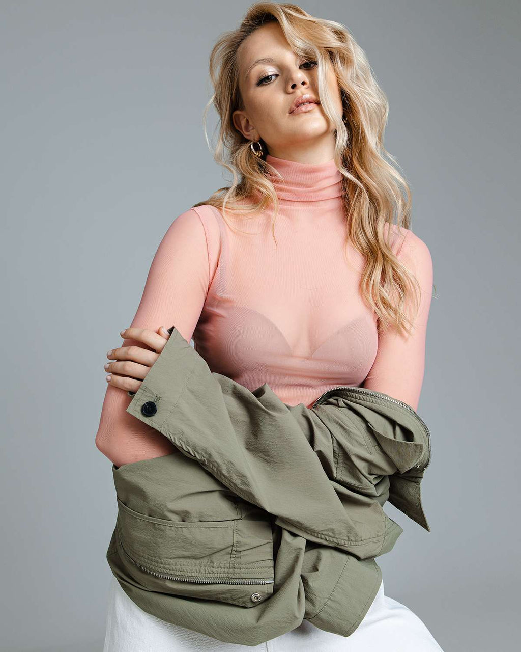 Водолазка из сетки 457.5.17 - Sahar art lab фото 8