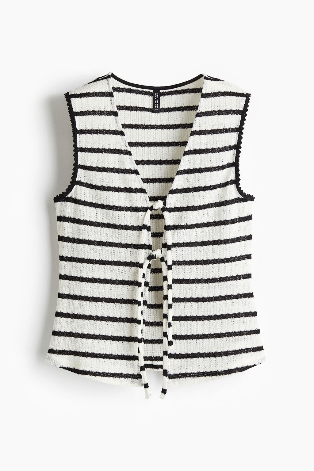 Top de punto con lazadas - H&m фото 3