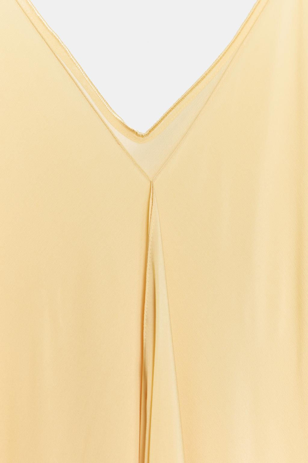 ZW COLLECTION LIMITED EDITION FLOWING DRESS WITH RUFFLES - Zara фото 7